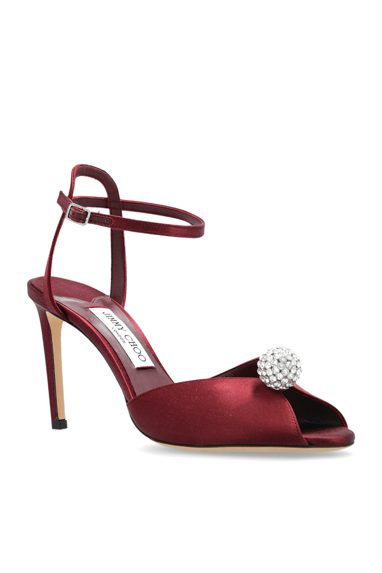 Borgonha Sandálias de salto 'Sacora' Jimmy Choo - Vitkac Brazil